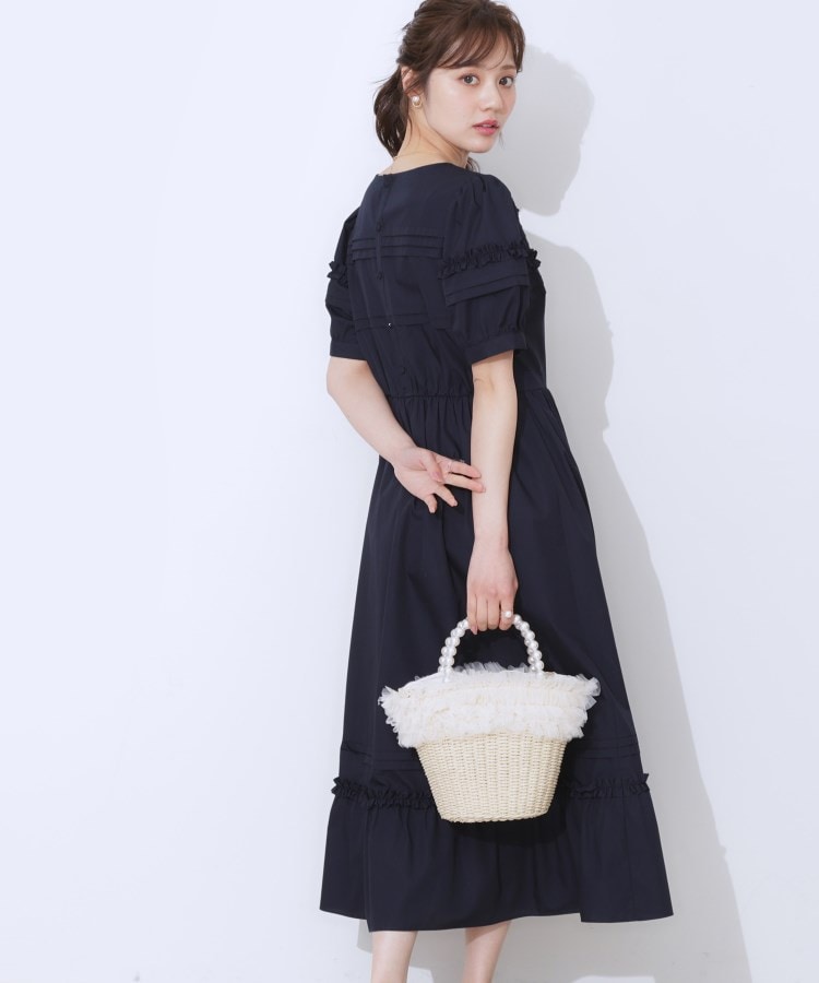 クチュールブローチ(Couture Brooch)のエシカルコットン タック＆フリルワンピース19