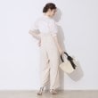 クチュールブローチ(Couture Brooch)の【上品な透け感・通勤】LEVITAシアーシャーリングニットトップス3