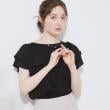 クチュールブローチ(Couture Brooch)の【接触冷感・UVカット・二の腕カバー】ラッフルフレアスリーブ24
