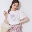 クチュールブローチ(Couture Brooch)の【接触冷感・UVカット】トゥシューズプリントTシャツ5