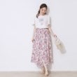 クチュールブローチ(Couture Brooch)の【接触冷感・UVカット】トゥシューズプリントTシャツ1