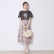 クチュールブローチ(Couture Brooch)の【接触冷感・UVカット】トゥシューズプリントTシャツ11
