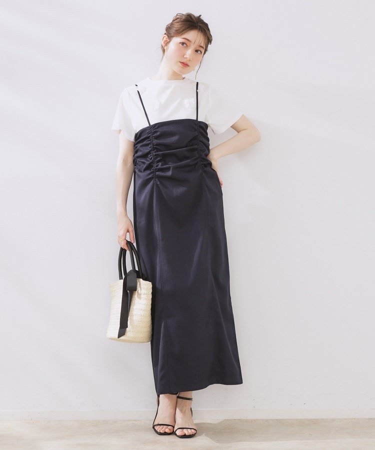 クチュールブローチ(Couture Brooch)のフラワーデザイン半袖TOPS4