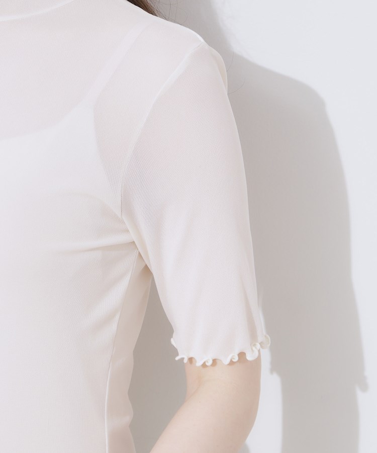 クチュールブローチ(Couture Brooch)のシアーチュール5分袖トップス26