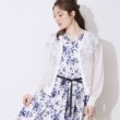 クチュールブローチ(Couture Brooch)の【上品な透け感・通勤】ダブルパール調釦LEVITAカーディガン4