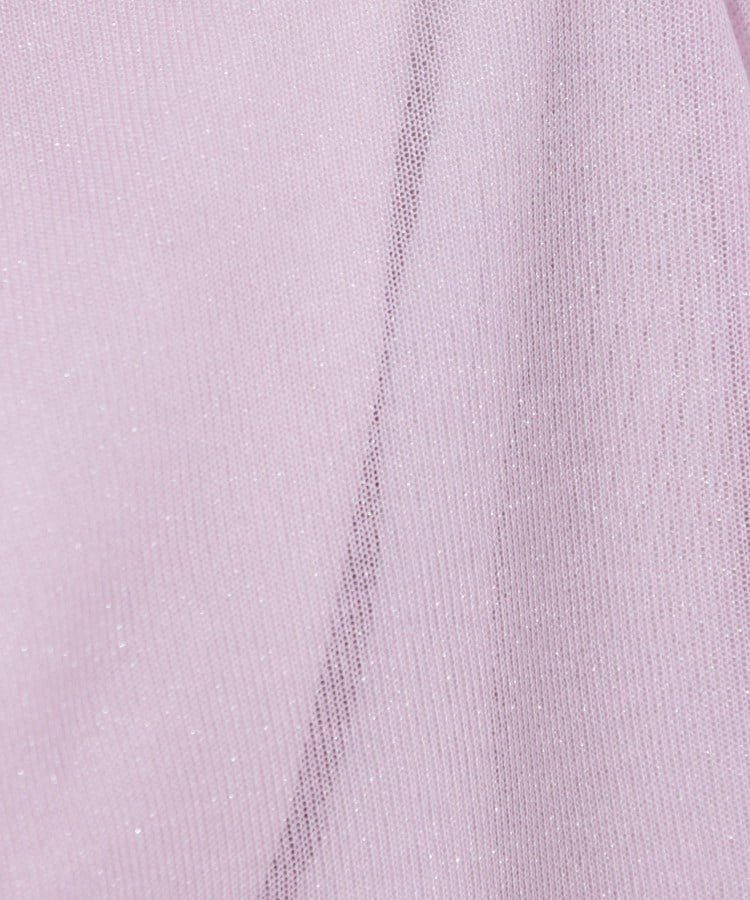 クチュールブローチ(Couture Brooch)の【前後2WAY・二の腕カバー】ダブルパール調釦LEVITA5分袖カーディトップス59