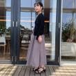 クチュールブローチ(Couture Brooch)の【冷房対策・通勤】透かし編みシャイニーニットカーディガン22