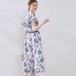 クチュールブローチ(Couture Brooch)の【花柄・華やか・一枚で着映え】サマーフラワーブーケワンピース21