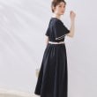 クチュールブローチ(Couture Brooch)の【配色・きれいめ・通勤】タックプリーツ配色ワンピース16