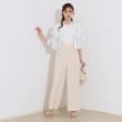 クチュールブローチ(Couture Brooch)の【洗える・オシャレな透け感】パール調ボタンシアーシャツ42