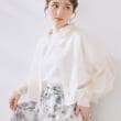 クチュールブローチ(Couture Brooch)の【洗える・オシャレな透け感】パール調ボタンシアーシャツ7