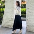クチュールブローチ(Couture Brooch)の【洗える・オシャレな透け感】パール調ボタンシアーシャツ15