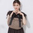 クチュールブローチ(Couture Brooch)のペーパー編みリボントートバッグ9