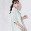 クチュールブローチ(Couture Brooch)の半袖シアーシャツ9