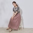 クチュールブローチ(Couture Brooch)の【マシンウォッシャブル・二の腕カバー】ブロックチェックブラウス1