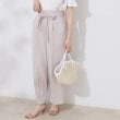 クチュールブローチ(Couture Brooch)の【美脚効果・通勤】リネンライク サス付きパンツ6