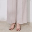 クチュールブローチ(Couture Brooch)の【美脚効果・通勤】リネンライク サス付きパンツ40