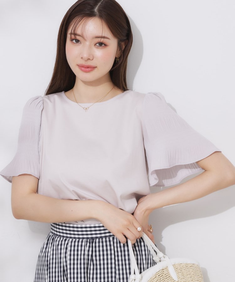 クチュールブローチ(Couture Brooch)の【接触冷感・UVカット】マジョリカシフォンスリーブ13