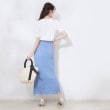 クチュールブローチ(Couture Brooch)の透かし編みフリンジニットスカート20