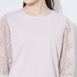 クチュールブローチ(Couture Brooch)の【接触冷感・UV・マシンウォッシャブル】袖レースデザイントップス43