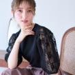 クチュールブローチ(Couture Brooch)の【接触冷感・UV・マシンウォッシャブル】袖レースデザイントップス20