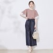 クチュールブローチ(Couture Brooch)のレース重ねフレアブラウス17