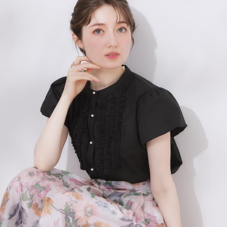クチュールブローチ(Couture Brooch)のフロントフリルシャツ シャツ・ブラウス