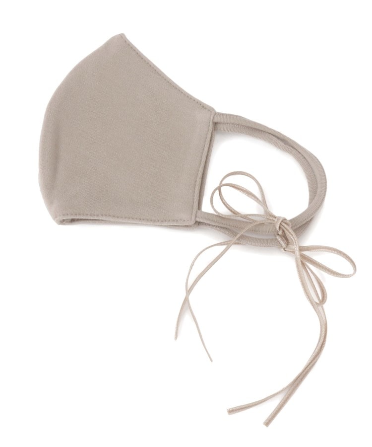 ＜WORLD＞ Couture Brooch(クチュールブローチ) 【日本製/手洗い可】ベロアリボンマスク