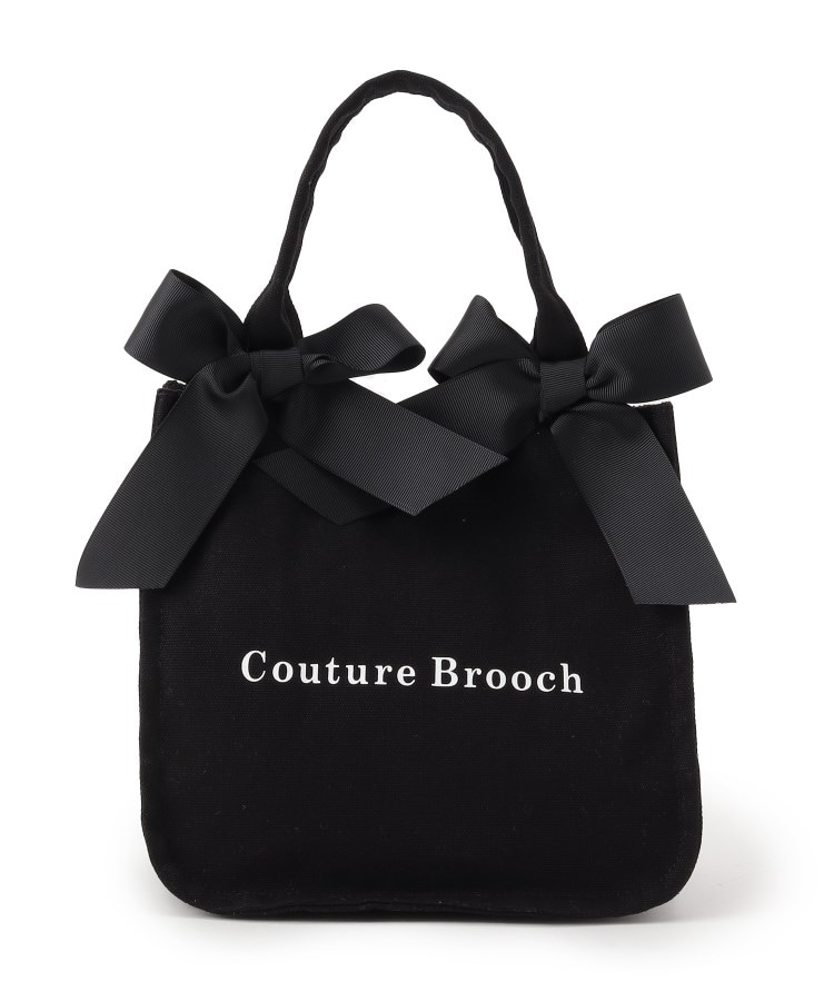 クチュールブローチ(Couture Brooch)のミニトートバッグ ブラック(019)