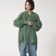 ギャレスト(GALLEST)のボリュームバンドシャツ グリーン(022)