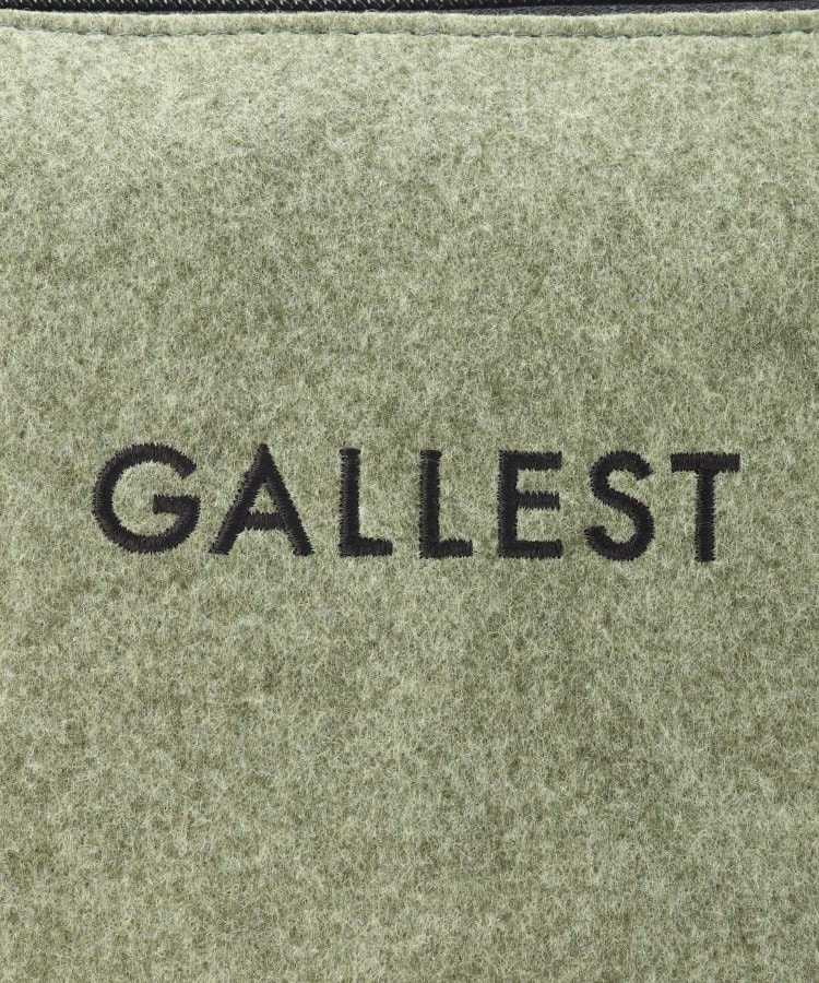 ギャレスト(GALLEST)のロゴ入りフェルトポーチ5