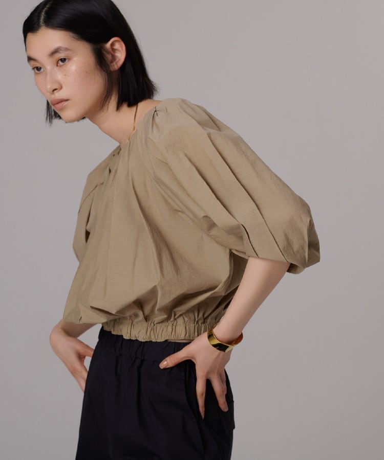 【KEINA RITA】新品・タグ付き　タック ギャザーブラウス