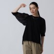 ギャレスト(GALLEST)のシアースリーブTシャツ ブラック(019)