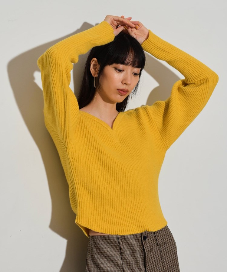 ギャレスト(GALLEST)の【WEB限定】ボートVネックニット14