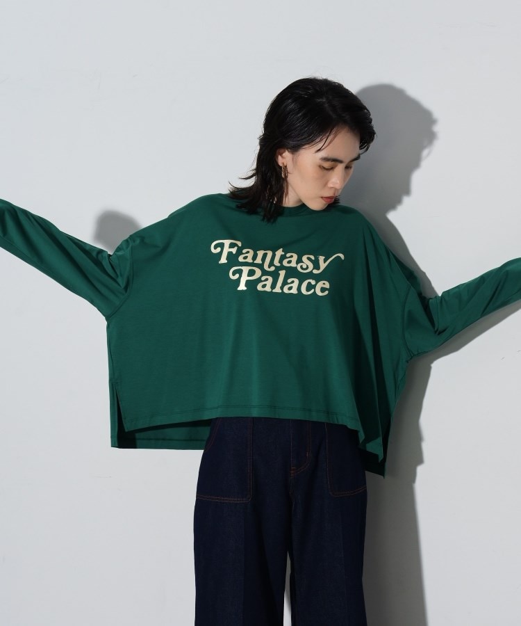 ギャレスト(GALLEST)のヴィンテージロゴプリントロングTシャツ1