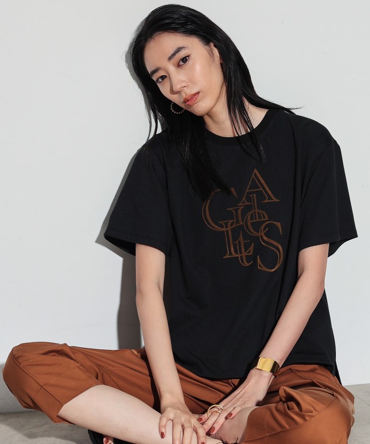 ギャレスト(GALLEST)のアートロゴTシャツ ブラック(019)