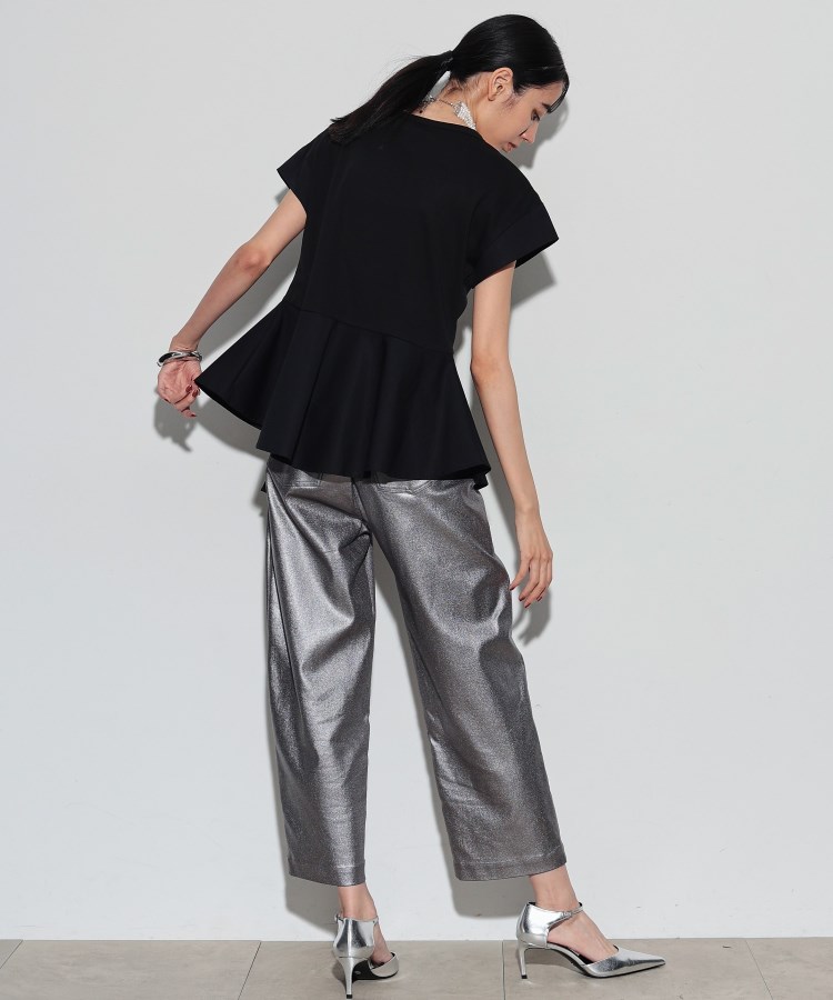 アシンメトリーペプラムトップス（カットソー） | GALLEST