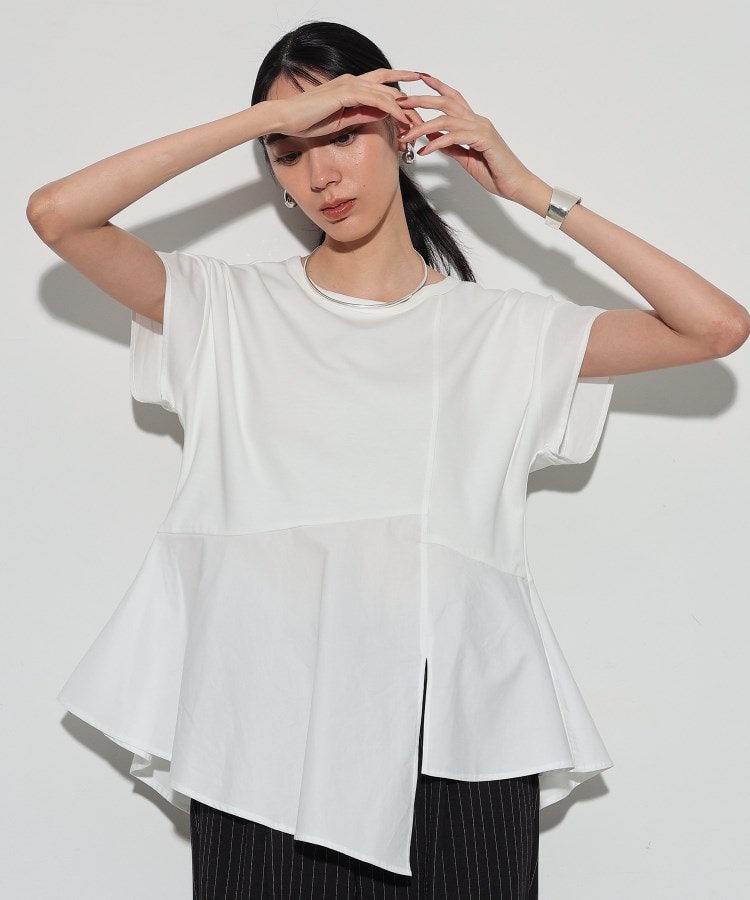 アシンメトリーペプラムトップス(カットソー) | GALLEST アシンメトリーペプラムトップス(カットソー) | GALLEST