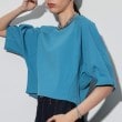 ギャレスト(GALLEST)のクロップドフォルムTシャツ ブルー(092)