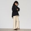 ギャレスト(GALLEST)のノーカラーぺプラムブルゾン6