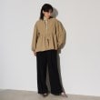 ギャレスト(GALLEST)のノーカラーぺプラムブルゾン11
