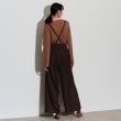 ギャレスト(GALLEST)のサスペンダー付きツイルワイドパンツ13