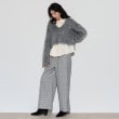 ギャレスト(GALLEST)のイージーストレートワイドパンツ【裏地付き/チェック柄】11