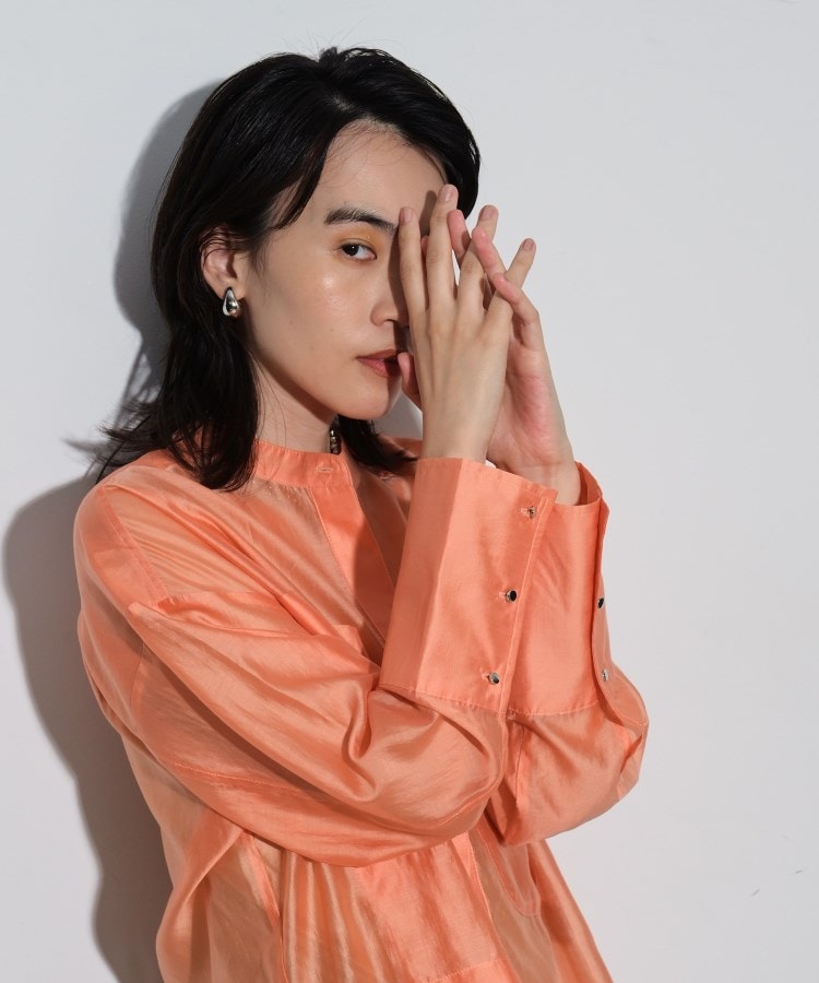 シアークロップドシャツ(シャツ・ブラウス) | GALLEST シアークロップドシャツ(シャツ・ブラウス) | GALLEST
