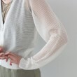 ギャレスト(GALLEST)のメッシュラメジップカーディガン7