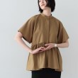 ギャレスト(GALLEST)のスタンドカラーペプラムブラウス13