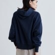 ギャレスト(GALLEST)のドロップショルダーロゴ裏毛パーカー3