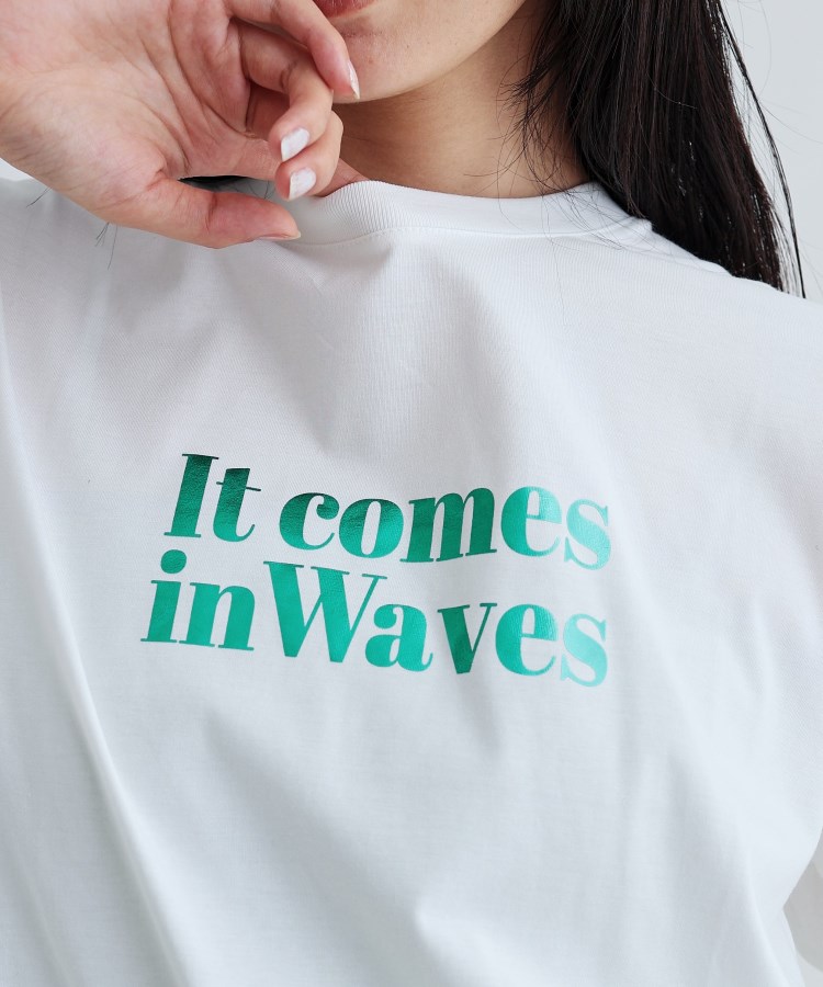 ギャレスト(GALLEST)のメタリックロゴロングスリーブTシャツ4