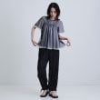 ギャレスト(GALLEST)のメッシュギャザーTシャツ1