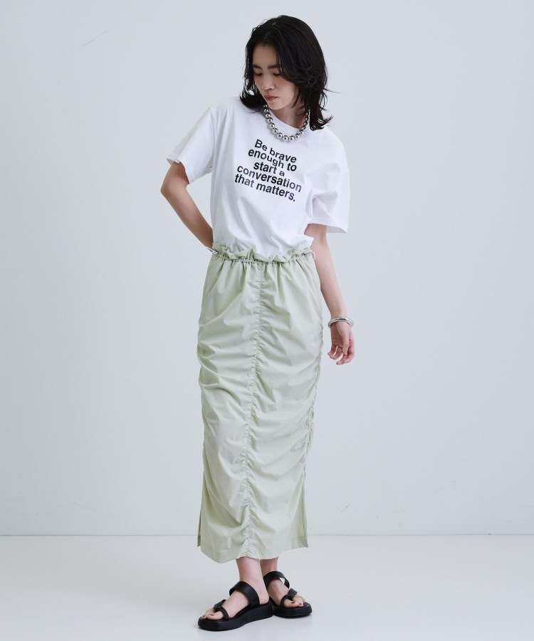 ギャレスト(GALLEST)の【再入荷】ボックスシルエットロゴTシャツ1